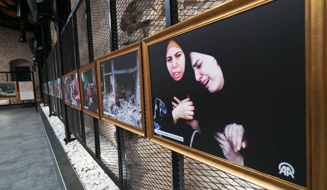 Katil İsrail’in Gazze soykırımı Konya’da fotoğraf sergisiyle anlatılıyor 9